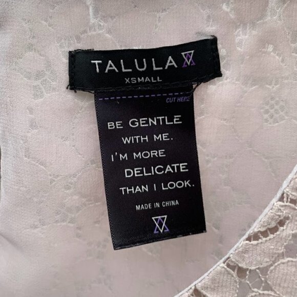 ARITZIA TALULA LACE SHORT SLEEVE TOP XS - Picture 3 of 6